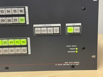 Extron MAV Plus 32x16 V - FBAS Video Matrix Switcher analog with IP control