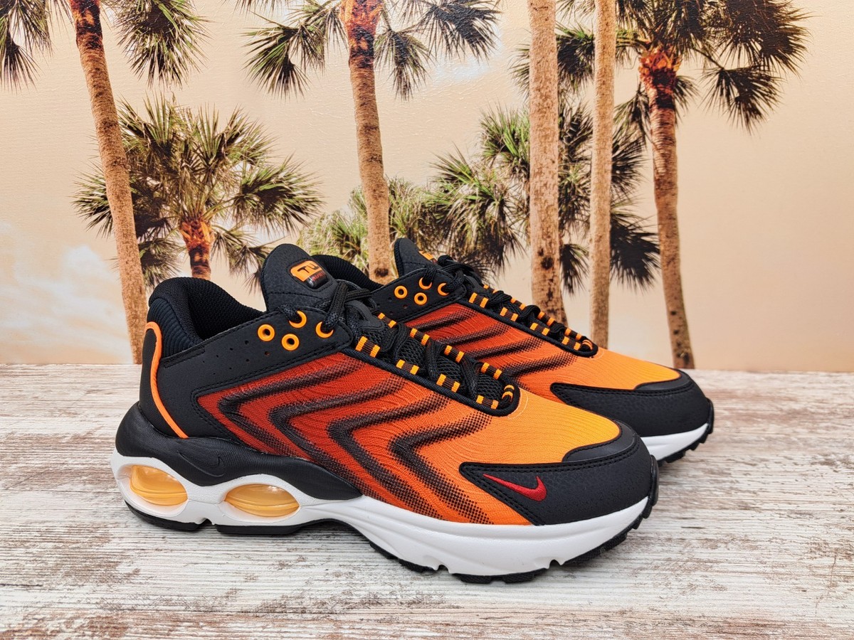 Nike Air Max TW SE Total Orange Black Sneakers FJ2590-001 Men's