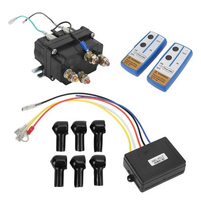 Professional Electric Winch Relay Powder Coated Black Surface DC 12V 250A Fo HOT