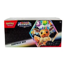 Pokemon Prismatic Evolutions Surprise Box Trading Card Game - SEALED NEW 🔥
