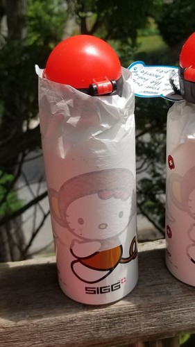 3 WATER BOTTLES HELLO KITTY SIGG MONKEY - Picture 12 of 20