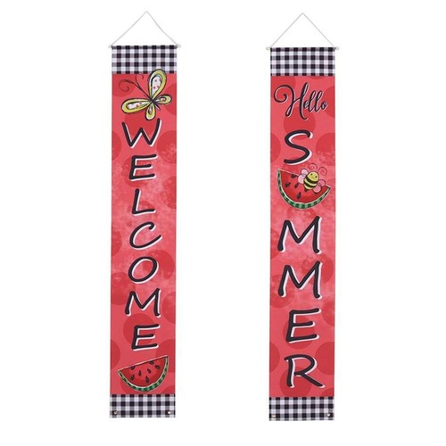 Hello Summer Porch Holiday Seasonal Indoor Home Party Decorative Accents - Picture 18 of 24