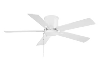 Hampton Bay Grantway 48 in. Indoor/Covered Outdoor Matte White