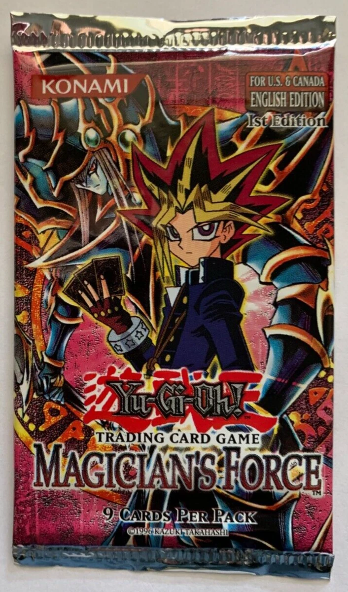 Yu-Gi-Oh! TCG Magician's Force Sealed Collectible Card Game Packs