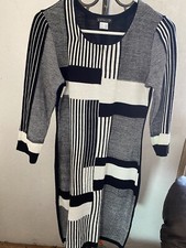 Venus *Blk & Wht* Sweater dress (M)