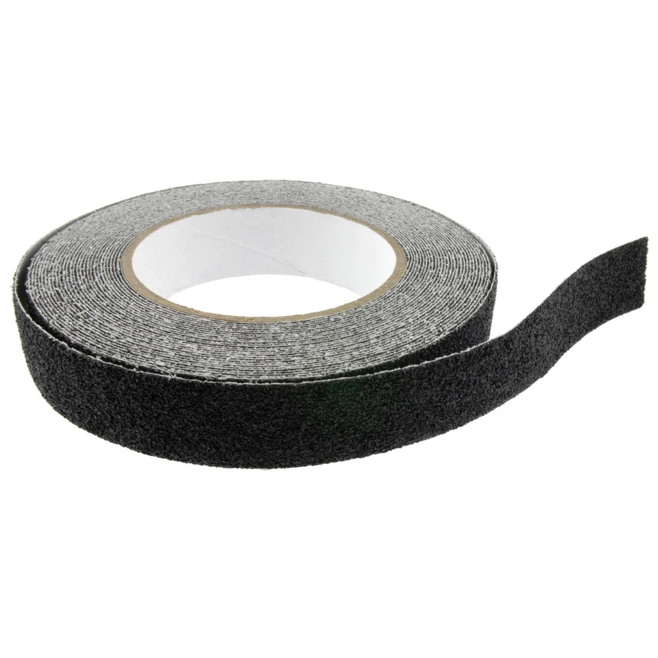 SeKi Antirutsch-Klebeband 2,5cmx10m schwarz grob für Treppenabsätze/Treppenstufe - Bild 3 von 4