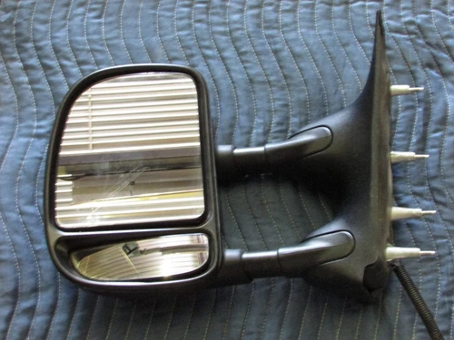 09-23 FORD E250 VAN OEM Left Door Mirror Power, Dual Arms, W/ Telescoping