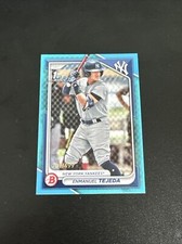 2024 Bowman Enmanuel Tejeda Paper Blue Border 1st Prospect SP /499