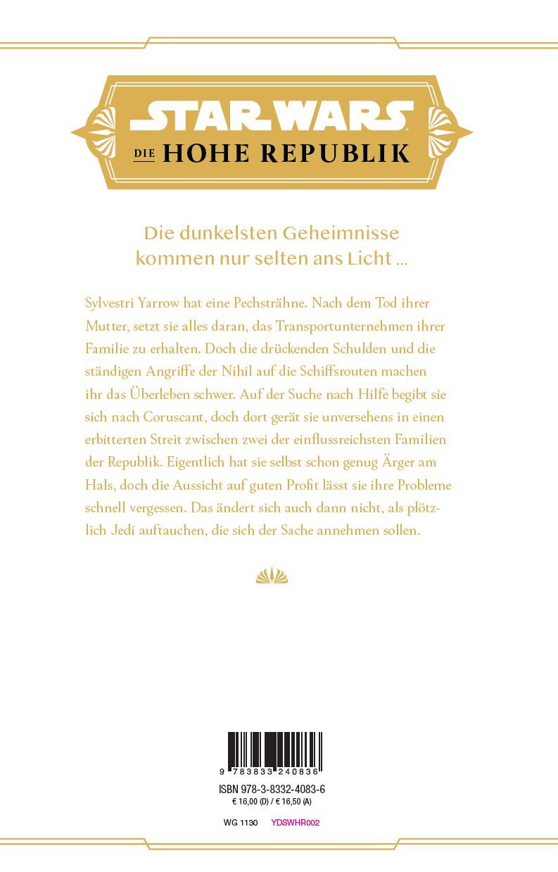 Thumbnail - Justina Ireland; Andreas Kasprzak / Star Wars: Die Hohe Republik - Aus