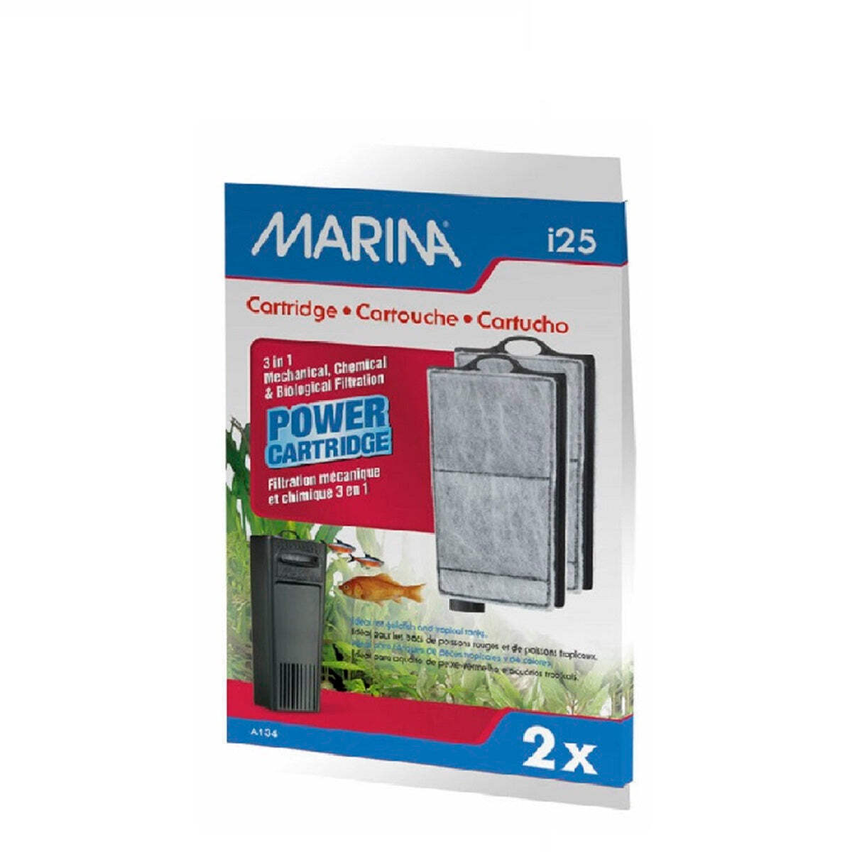 i25 INTERNAL FILTER - (25 Litres) - Marina Aquarium Fish Tank Filters Cartridge