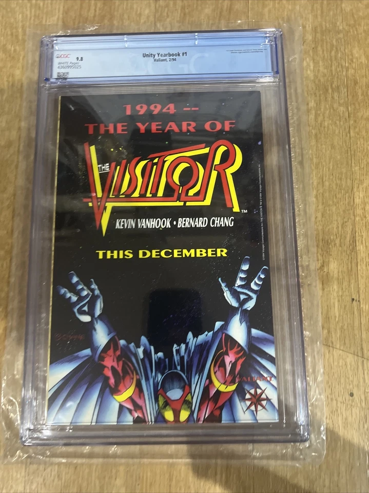 UNITY: The Lost Chapter # 1 .Valiant 漫画评级漫画 CGC 9.8 新板 — 第 3/3 张图片