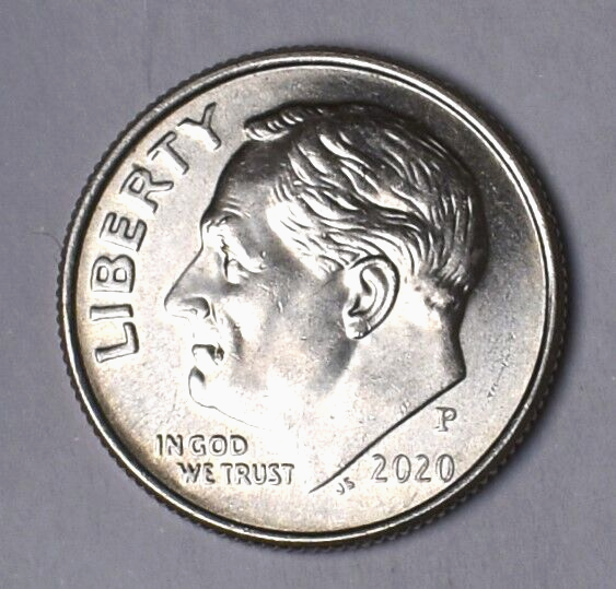 2020 P Dime Error Collar Rim Drooling Nose Die Chips Multi