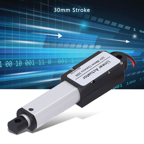 Linear Actuator 30mm DC 12V Waterproof Mini Electric Linear Actuator 15mm/s-50N - Picture 10 of 24
