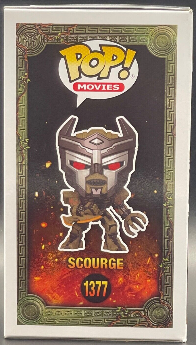 Funko Pop! Movies: Transformers Rise Of The Beasts  1377  Scourge Vinyl Figure