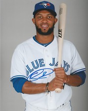 EMILIO BONIFACIO SIGNED AUTO'D 8X10 PHOTO TORONTO BLUE JAYS WHITE SOX BRAVES A