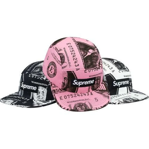 Casquette de camp Supreme Frankin noire O/S F/W 13
