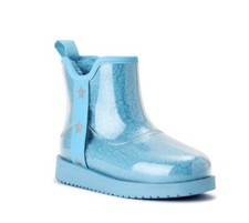 Wonder Nation Girls Faux Sherpa Boots Blue -5 Degrees Temperature Rated Size 1