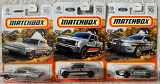 2023 MATCHBOX 70 YEARS SPECIAL EDITION SET OF 3 CHARGER / F-150 / INTERCEPTOR