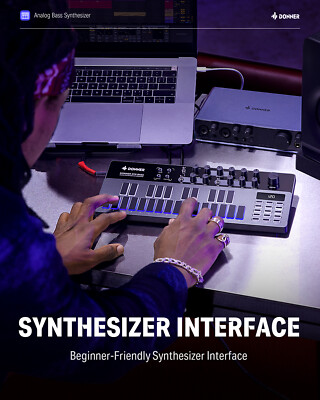 Analoger Bass-Synthesizer Und Sequenzer, Donner Essential B1 Mit