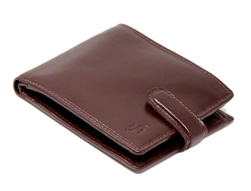 Starhide RFID BLOCKING Luxury Leather Wallet Zipped Pouch Gift Boxed 5002-Brown - Picture 5 of 5