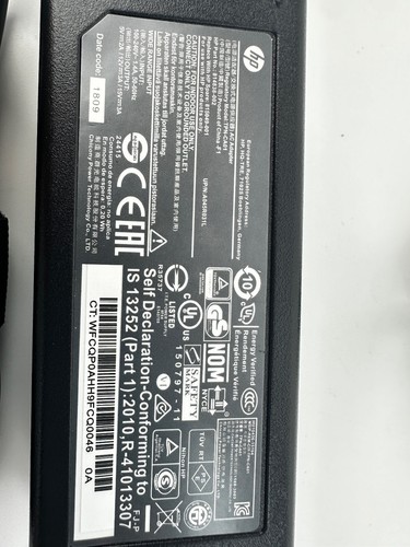 Genuine HP 45W USB-C Type-C AC Adapter Laptop Charger TPN-CA01 814838-002 - Picture 7 of 8