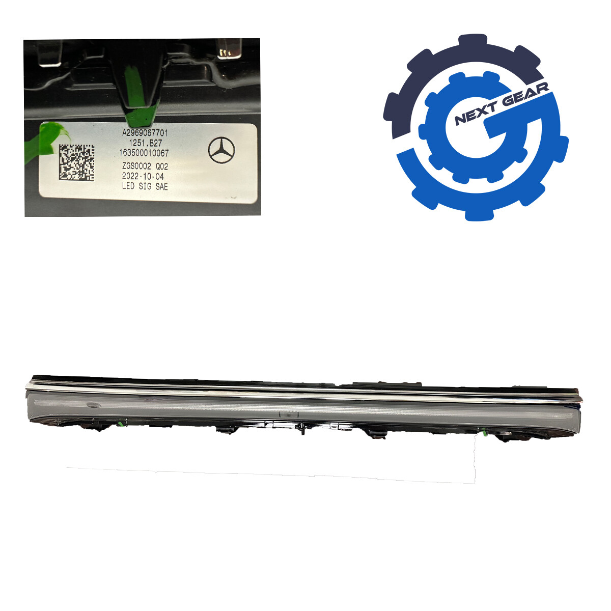 New OEM Front Light Lamp Unit Bar 2022-2024 Mercedes Benz EQS SUV 