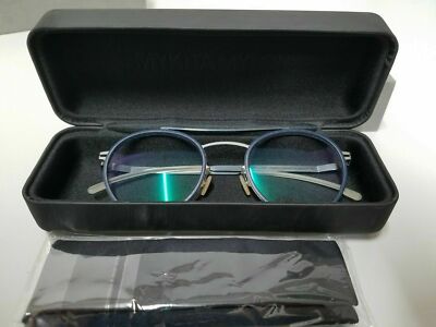 Mykita Mylon Hay - MH10 Navy Blue/ShinySilver Clear  - Size 135 - Col 309 