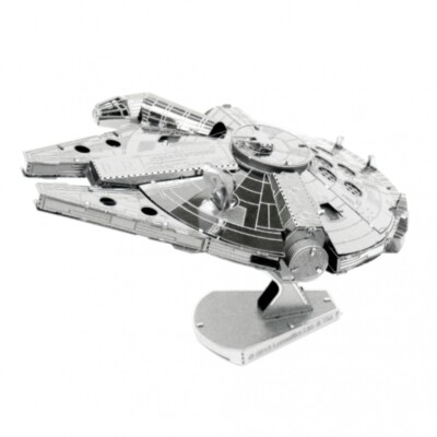 STAR WARS MILLENNIUM FALCON ASSEMBLED:Metal Earth Fascinations 3d Stahl Modell