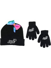Jojo Siwa   Little Girls' Beanie Hat and Gloves Set   Girls' One Size
