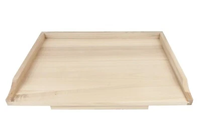 WOODEN WORLD Planche à pâtisserie traditionnelle en bois pour pétrir 53 x 40 cm /B1