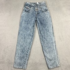Vintage Gitano Acid Wash Jeans Size 14 26x29 Mom 90s