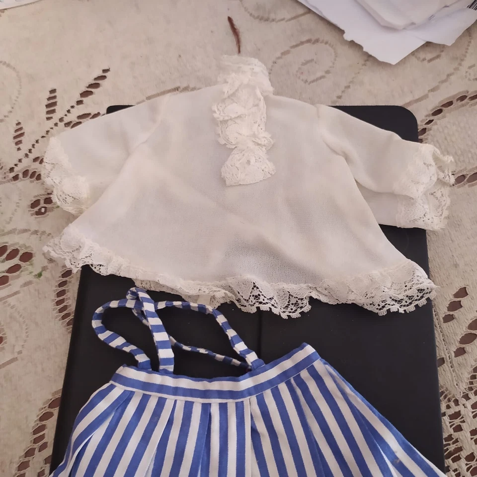 COMPLETO GONNA E CAMICETTA PER 3 S SIMONA SHEILA SYLVIE FURGA .VINTAGE ANNI 60 - Immagine 2 di 4