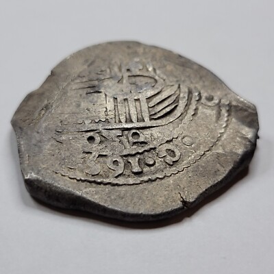 1653 DATED Mexico Cob 8 Reales Strong Date Assayer P Spanish