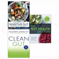 Cooking for Sensitive Gut Clean Gut Gut Health Diet 3 Books Collection Set NEW