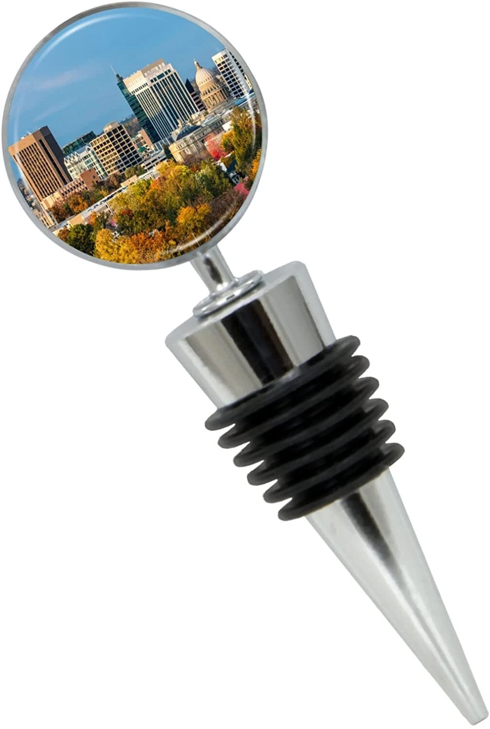 CitySouvenirs Boise Idaho Wine Bottle Stopper