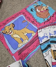 Vintage 90s Disney The Lion King 3 Piece Twin Bed Sheet Set