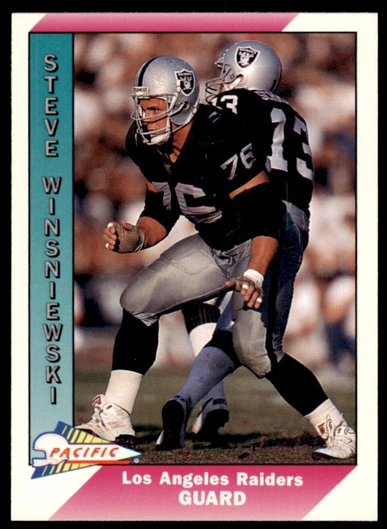 Steve Wisniewski trading card