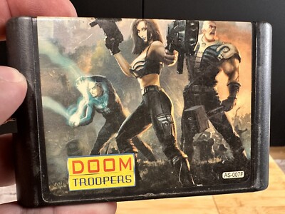 Game Cartridge for SEGA Video Game 16-BIT . Made in 90s. game super