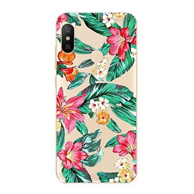 Coque Souple Anti-choc Pour Xiaomi Mi A2 Lite - Motif Fleurs - Marque NOVAGO - Neuve