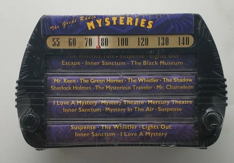 The Great Radio Mysteries Cassette Sealed Maltese Falcon Sorry Wrong Number  - Image 2 of 4