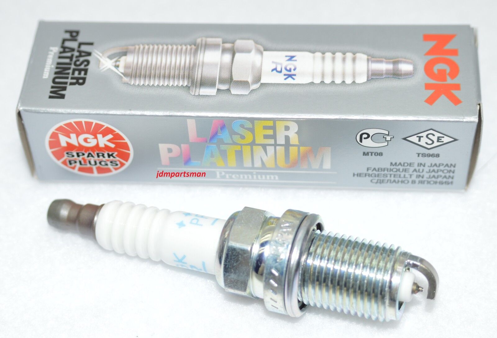 1-NGK PFR6Q Laser Platinum Long-life Spark Plug FOR AUDI VW Pre-Gapped