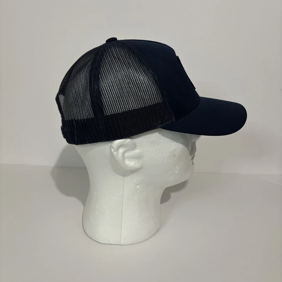 Gorra Greyson Icon Trucker azul marino parche de lobo espalda a presión Foto 4 de 4