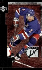 1997 BLACK DIAMOND BRIAN LEETCH PC10 PREMIUM CUT DOUBLE DIAMOND RANGERS