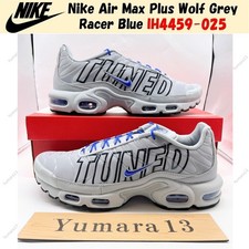 Nike Air Max Plus Wolf Grey Racer Blue IH4459-025 Men's Size