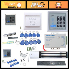 Electric Magnetic Lock RFID Door Access Control System Kit - 280kg Security Solu