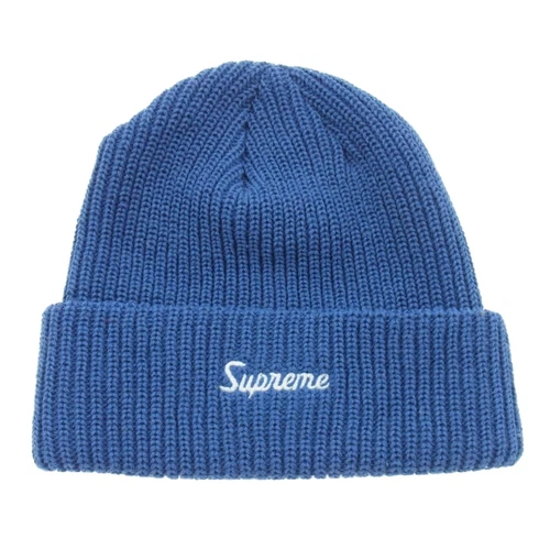 Bonnet Supreme calibre lâche logo bleu occasion LIFE 0