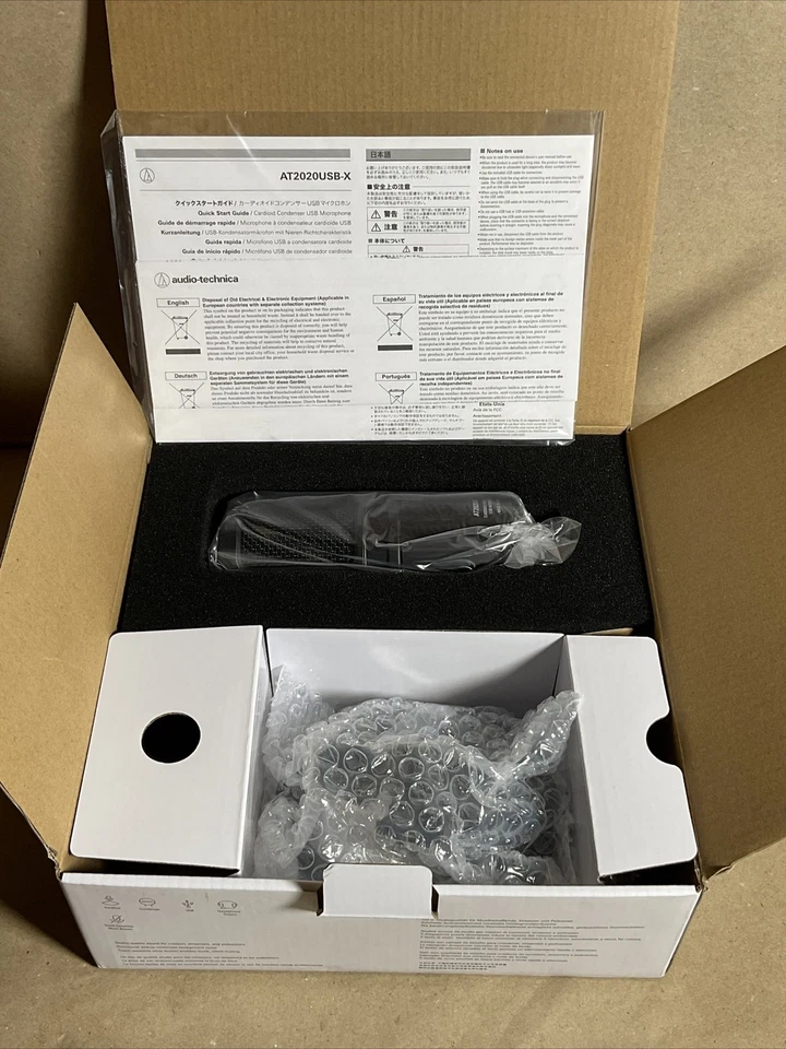 Audio-Technica AT2020USB-X Cardioid Condenser USB Microphone -New - Image 3 of 3