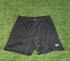 Vintage Reebok Mesh Black Athletic Shorts Xl 90s