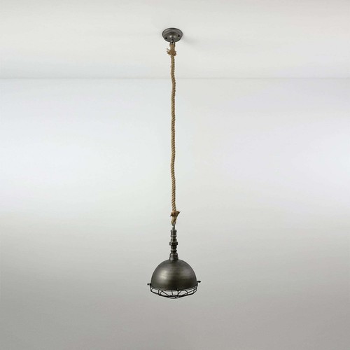 Lámpara Colgante Industrial Retro Vintage Edison Cuerda Pantalla Luz de Techo - Imagen 9 de 12
