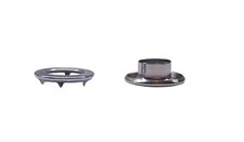 Heavy-Duty 316 Stainless Steel Grommet & Spur Washer Set - 1/2" ID, 50 Sets for